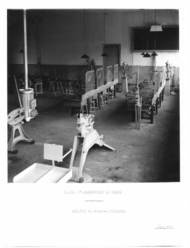 Atelier de forge-serrurerie du Centre d’observation de Paris à Savigny-sur-Orge (3)
