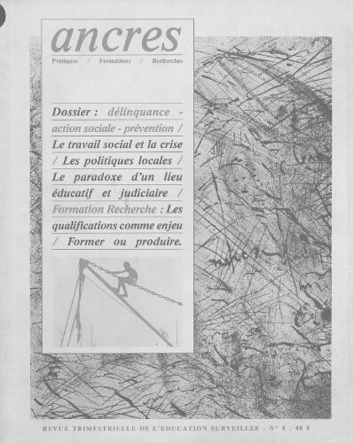 Ancres - n°8 - juillet 1986