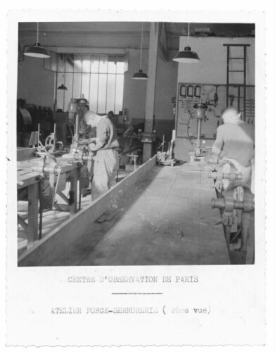 Atelier de forge-serrurerie du Centre d’observation de Paris à Savigny-sur-Orge (4)