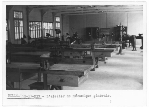 Atelier de mécanique de l’IPES de Belle-Ile-en-Mer (2)