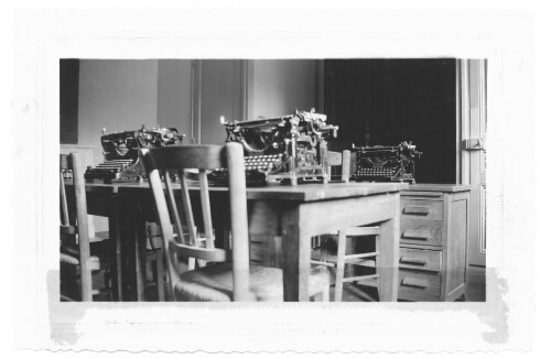 Machines à écrire de l’IPES de Brécourt