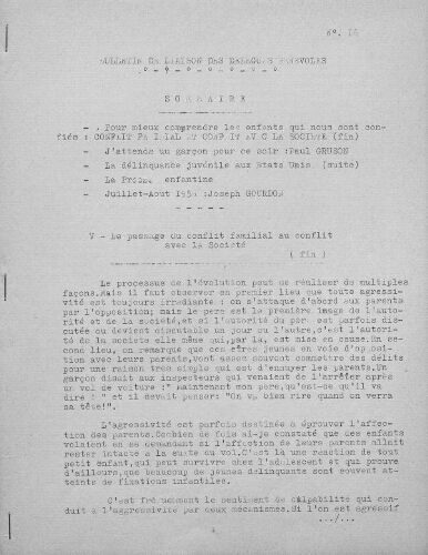 Bulletin de liaison des délégués à la liberté surveillée - n°16 - 1956