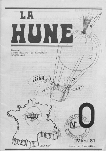 La Hune - n°0 - mars 1981